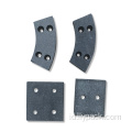 Rendah MOQ Mill Roll Stand Brake Block Pads